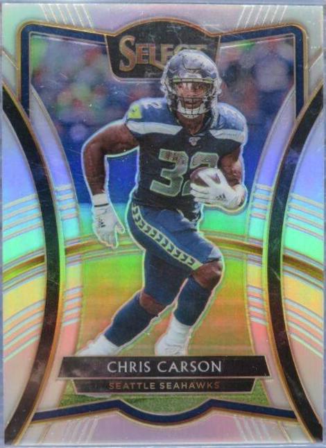 Chris Carson [Silver Prizm] #141