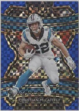 Christian McCaffrey [Blue Prizm] #46
