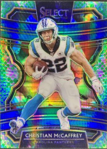 Christian McCaffrey [Dragon Scale Prizm] #46