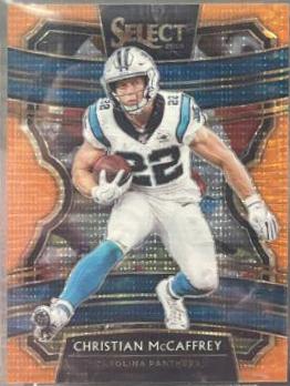 Christian McCaffrey [Orange Pulsar Prizm] #46