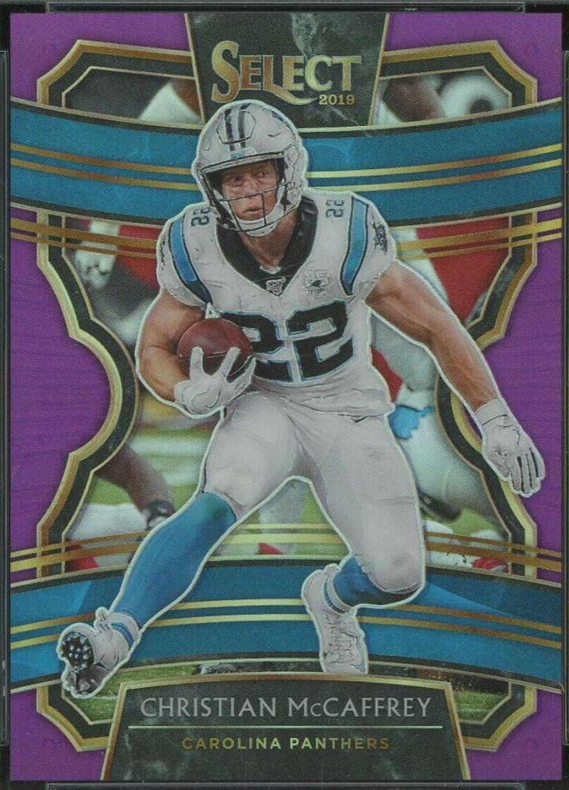 Christian McCaffrey [Purple Prizm] #46