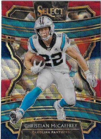 Christian McCaffrey [Tri Color Prizm] #46
