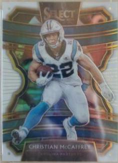 Christian McCaffrey [White Prizm] #46