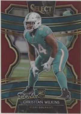 Christian Wilkins [Maroon Prizm] #4