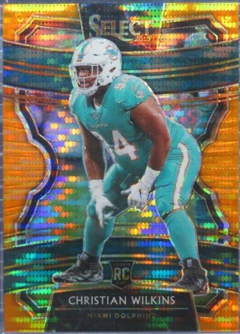Christian Wilkins [Orange Pulsar Prizm] #4