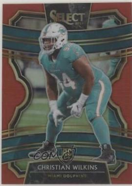 Christian Wilkins [Red Prizm] #4