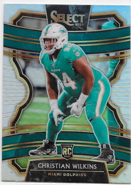 Christian Wilkins [Silver Prizm] #4