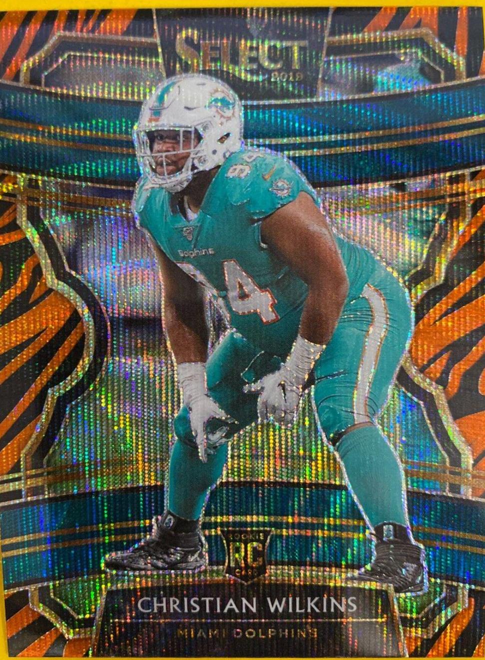 Christian Wilkins [Tiger Prizm] #4