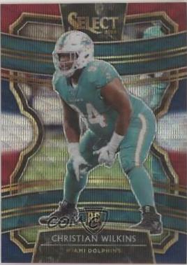 Christian Wilkins [Tri Color Prizm] #4