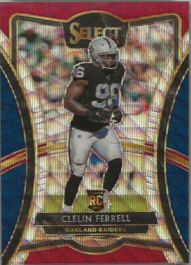 Clelin Ferrell [Tri Color Prizm] #109