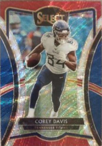 Corey Davis [Tri Color Prizm] #142