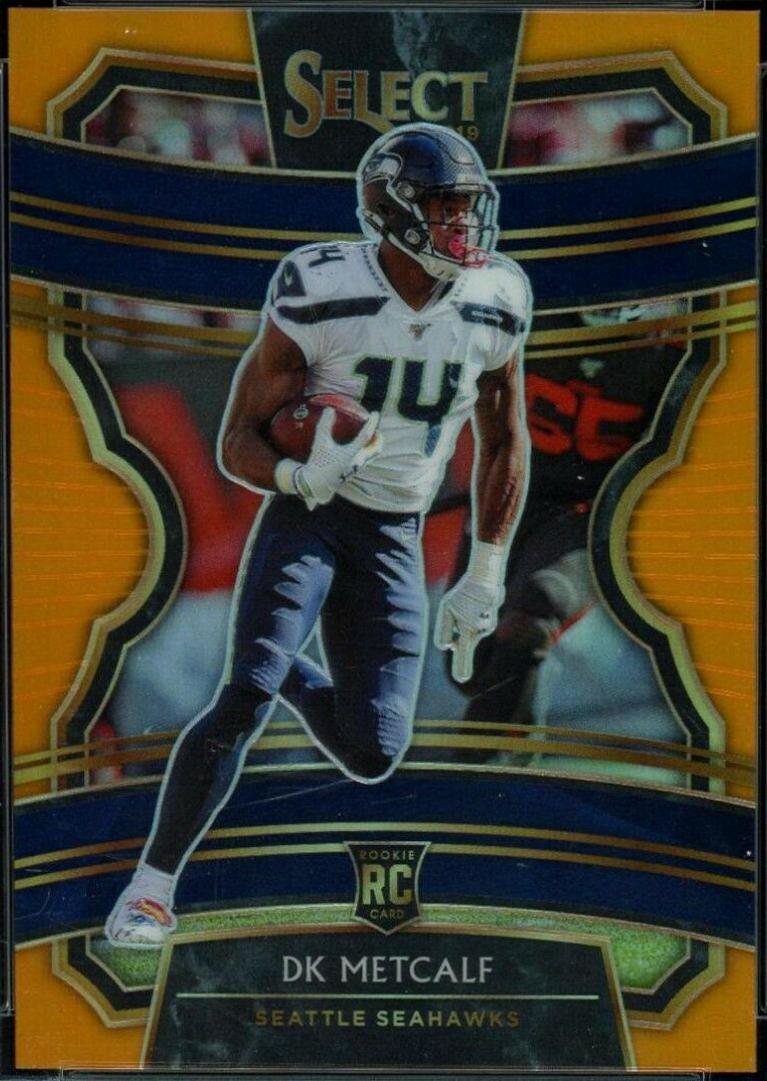 DK Metcalf [Orange Prizm] #37