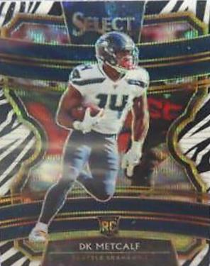 DK Metcalf [Zebra Prizm] #37