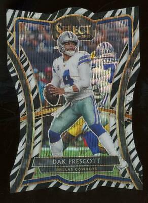 Dak Prescott [Die Cut Zebra Prizm] #146