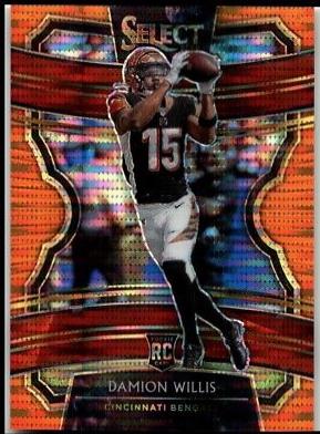 Damion Willis [Orange Pulsar Prizm] #62