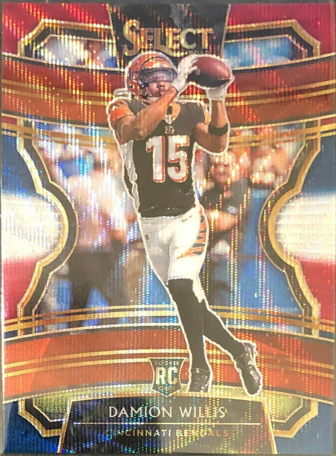 Damion Willis [Tri Color Prizm] #62