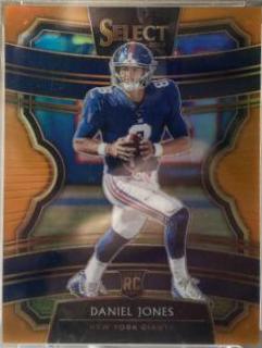 Daniel Jones [Orange Prizm] #16
