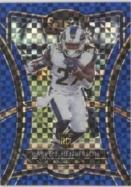 Darrell Henderson [Blue Prizm] #103