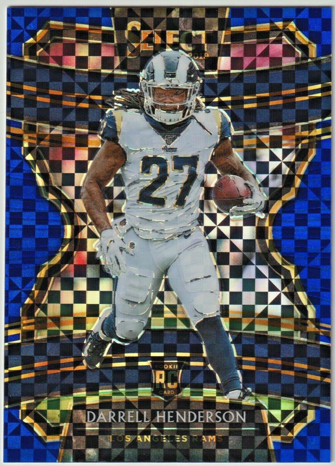 Darrell Henderson [Blue Prizm] #60