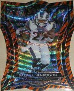 Darrell Henderson [Die Cut Tiger Prizm] #103