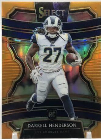 Darrell Henderson [Orange Prizm] #60