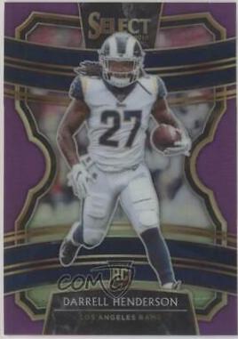 Darrell Henderson [Purple Prizm] #60