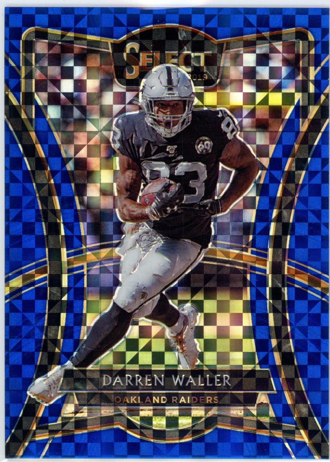 Darren Waller [Blue Prizm] #156