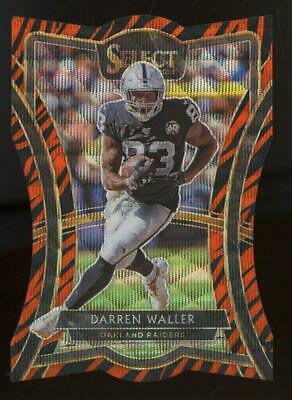 Darren Waller [Die Cut Tiger Prizm] #156