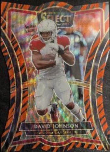 David Johnson [Die Cut Tiger Prizm] #158