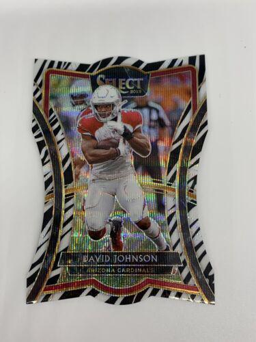 David Johnson [Die Cut Zebra Prizm] #158