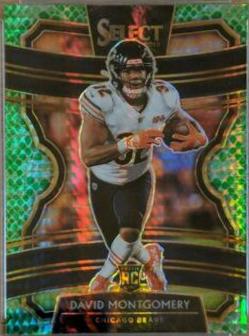 David Montgomery [Dragon Scale Prizm] #27