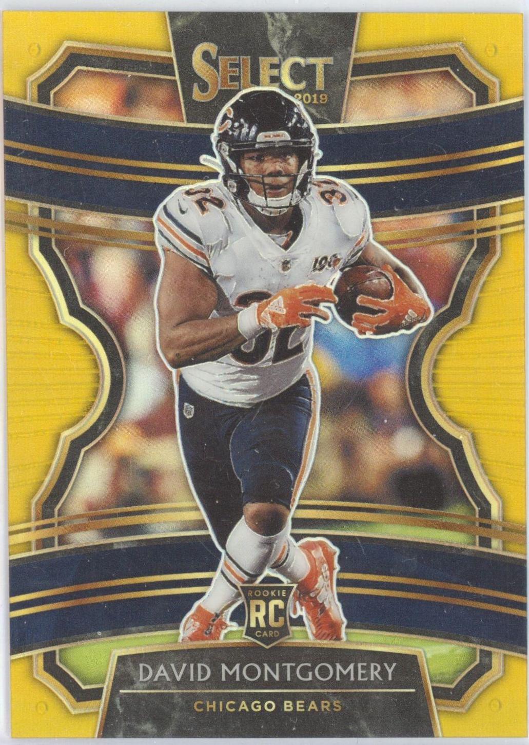 David Montgomery [Gold Prizm] #27