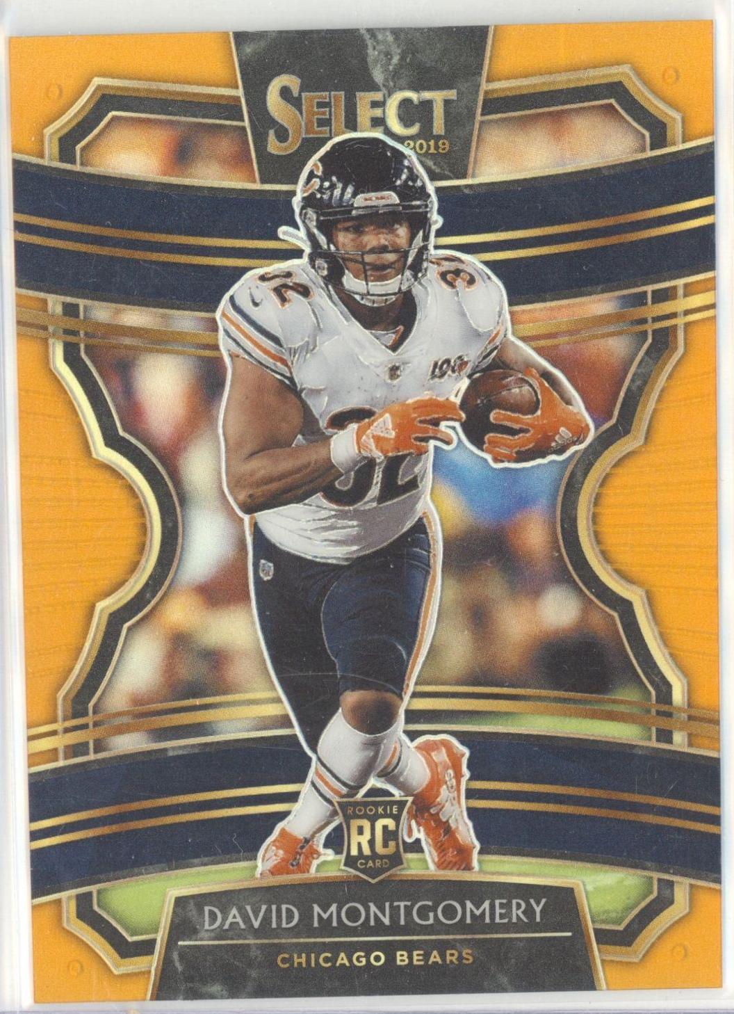 David Montgomery [Orange Prizm] #27