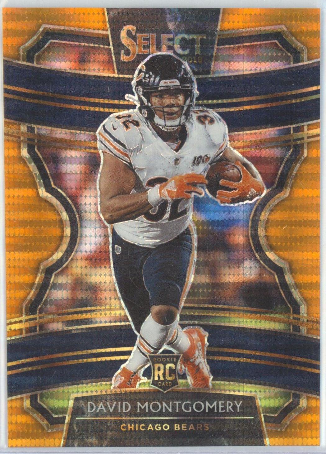 David Montgomery [Orange Pulsar Prizm] #27
