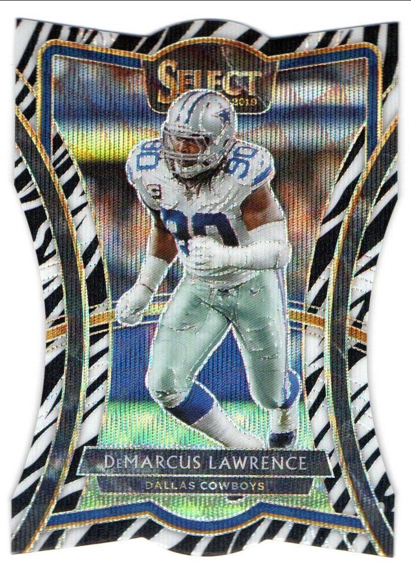 DeMarcus Lawrence [Die Cut Zebra Prizm] #183