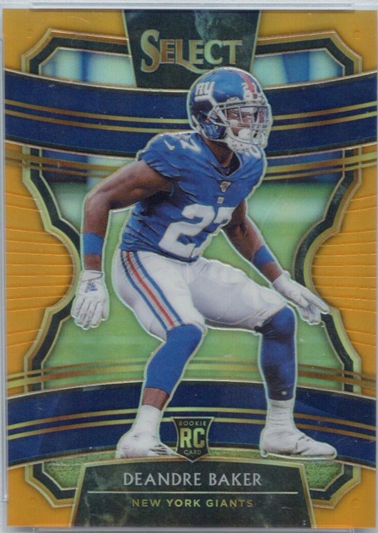 Deandre Baker [Orange Prizm] #9