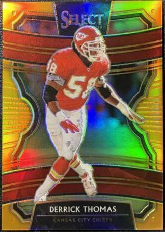 Derrick Thomas [Orange Prizm] #92