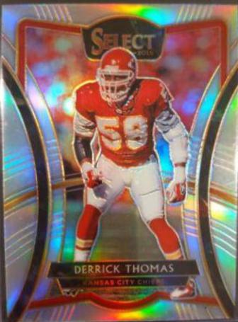 Derrick Thomas [Silver Prizm] #121