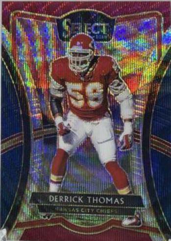 Derrick Thomas [Tri Color Prizm] #121