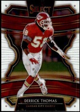 Derrick Thomas [White Prizm] #92
