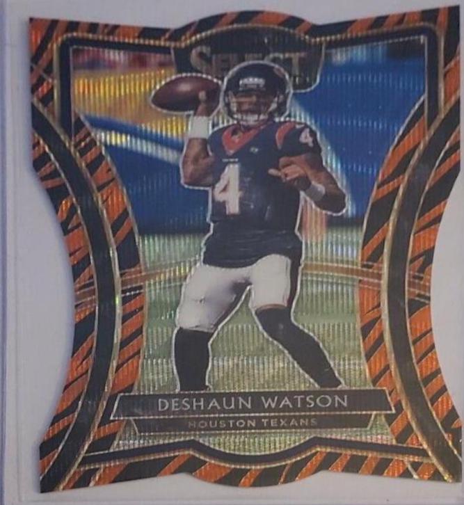 Deshaun Watson [Die Cut Tiger Prizm] #150