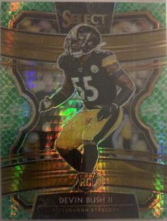 Devin Bush II [Dragon Scale Prizm] #41
