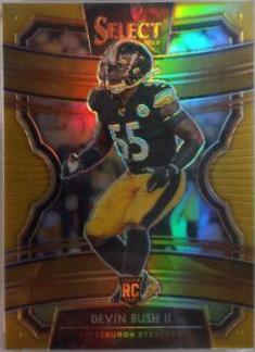 Devin Bush II [Gold Prizm] #41