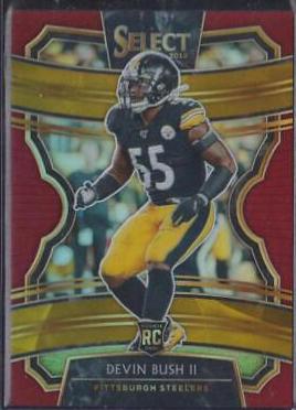 Devin Bush II [Maroon Prizm] #41