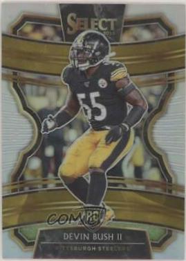 Devin Bush II [Silver Prizm] #41