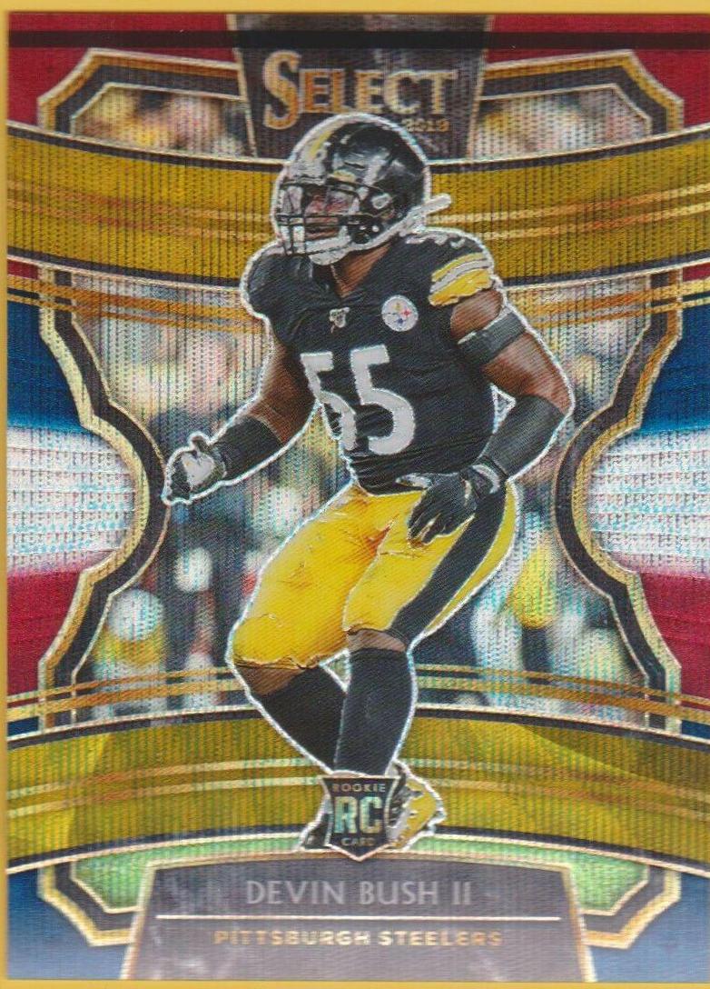 Devin Bush II [Tri Color Prizm] #41