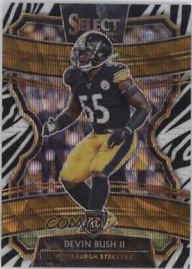 Devin Bush II [Zebra Prizm] #41