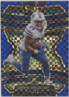 Devin Singletary [Blue Prizm] #26
