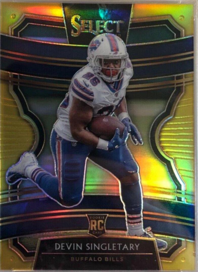 Devin Singletary [Gold Prizm] #26