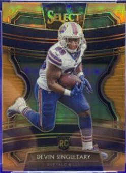 Devin Singletary [Orange Prizm] #26